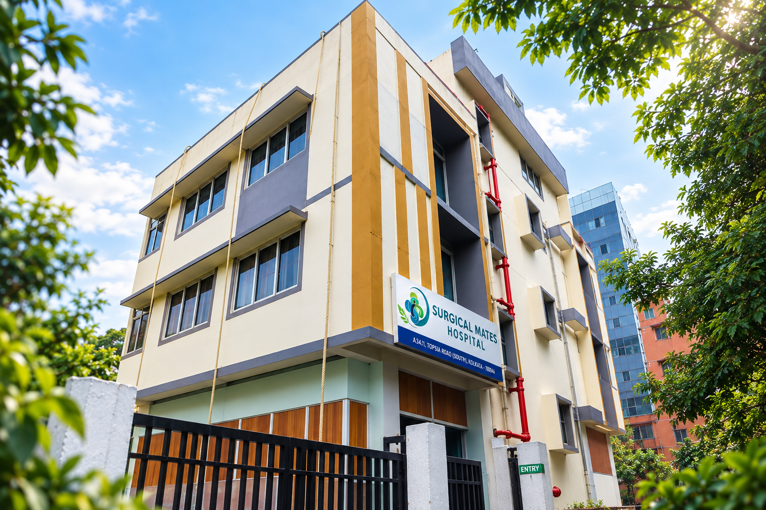 Upload Hospital Building Front Image